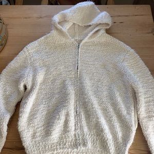 Love Stitch cozy zip up (hooded)